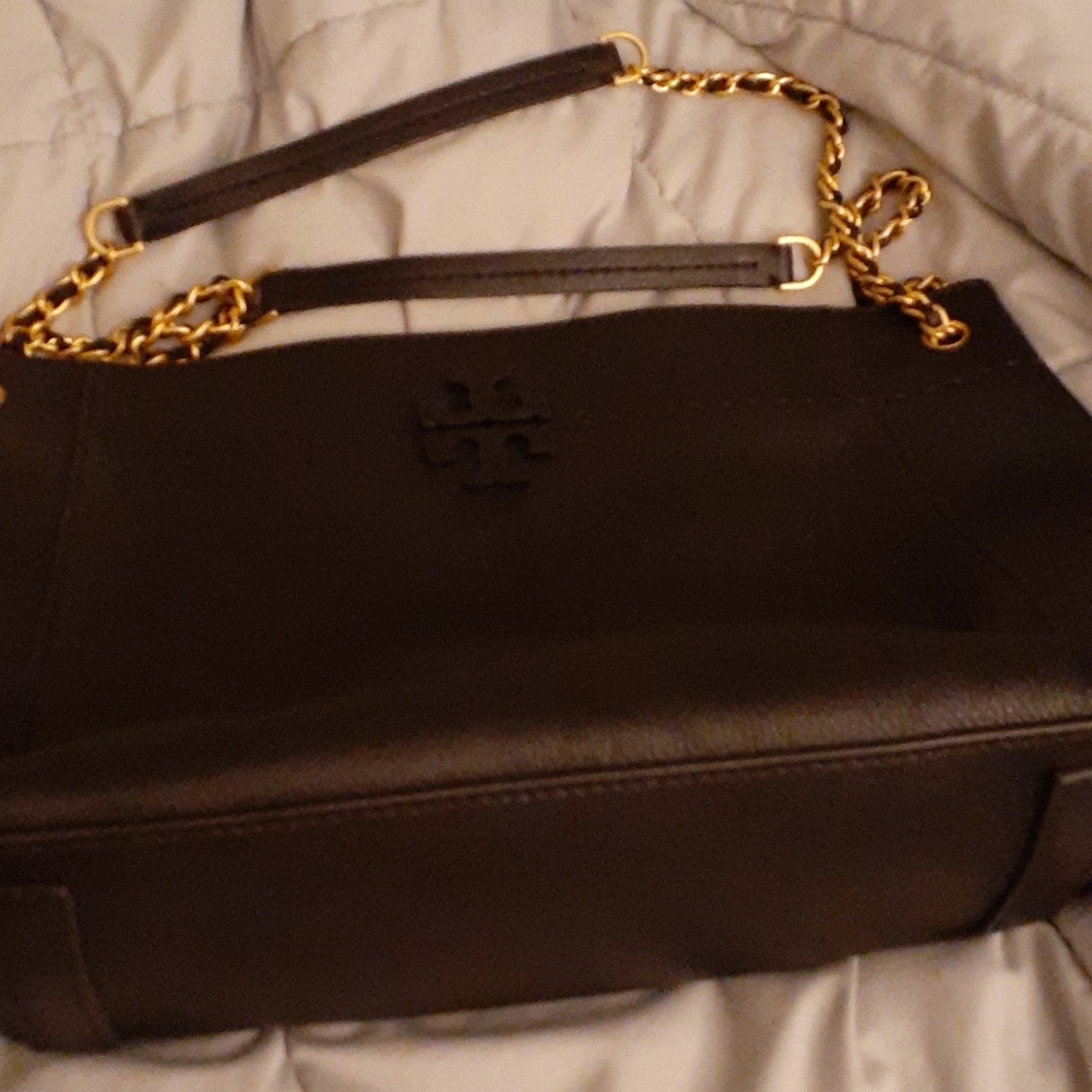 Tory Burch Slouchy McGraw chain shoulder bag